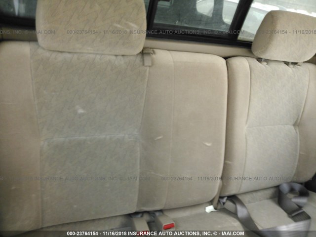 5TEGN92N82Z107393 - 2002 TOYOTA TACOMA DOUBLE CAB PRERUNNER WHITE photo 8