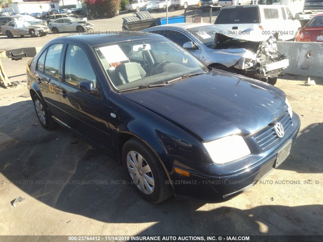 3VWRK69M52M143372 - 2002 VOLKSWAGEN JETTA GL BLUE photo 1