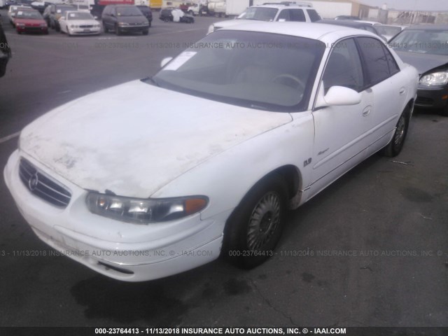 2G4WB55K3Y1188388 - 2000 BUICK REGAL LS WHITE photo 2