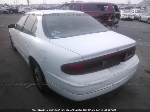 2G4WB55K3Y1188388 - 2000 BUICK REGAL LS WHITE photo 3