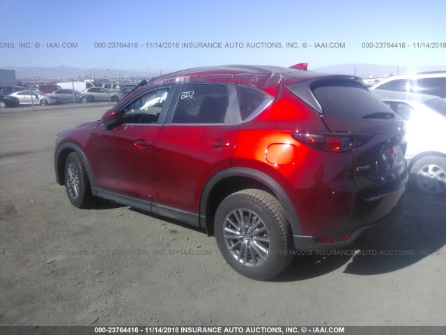 JM3KFABLXH0161575 - 2017 MAZDA CX-5 SPORT RED photo 3