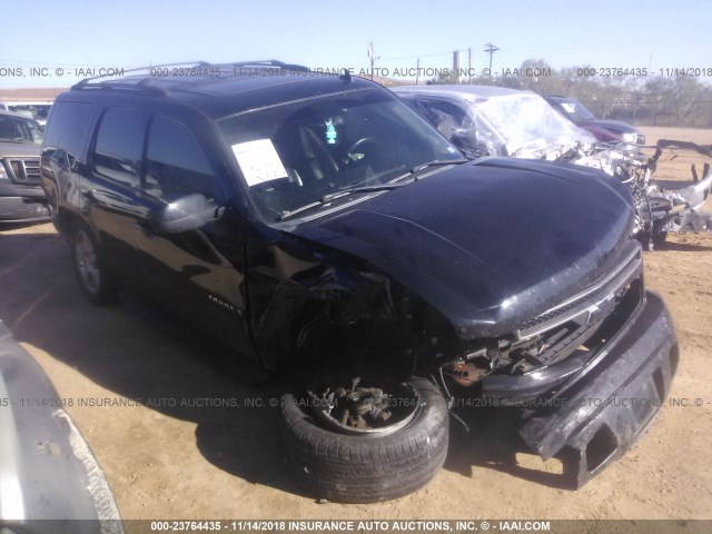 1GNFK13007R158583 - 2007 CHEVROLET TAHOE K1500 BLACK photo 1