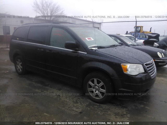 2A8HR54PX8R727704 - 2008 CHRYSLER TOWN & COUNTRY TOURING BLACK photo 1