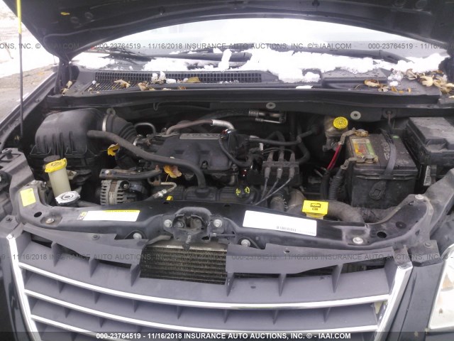 2A8HR54PX8R727704 - 2008 CHRYSLER TOWN & COUNTRY TOURING BLACK photo 10