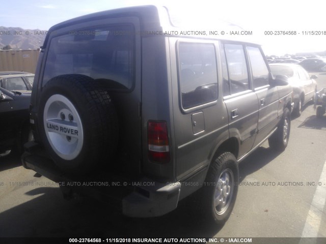 SALJY124XTA183630 - 1996 LAND ROVER DISCOVERY GREEN photo 4