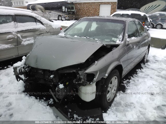 4T1BG28K01U063563 - 2001 TOYOTA CAMRY CE/LE/XLE GRAY photo 2