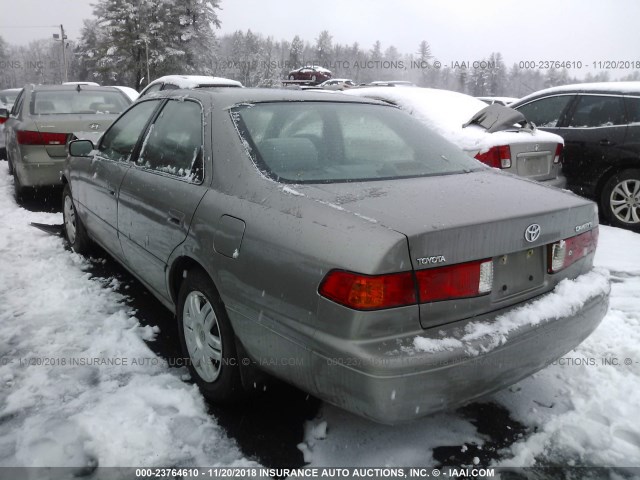 4T1BG28K01U063563 - 2001 TOYOTA CAMRY CE/LE/XLE GRAY photo 3