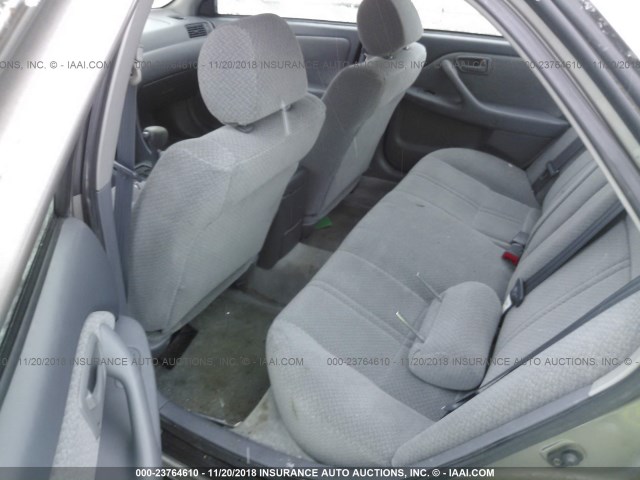 4T1BG28K01U063563 - 2001 TOYOTA CAMRY CE/LE/XLE GRAY photo 8