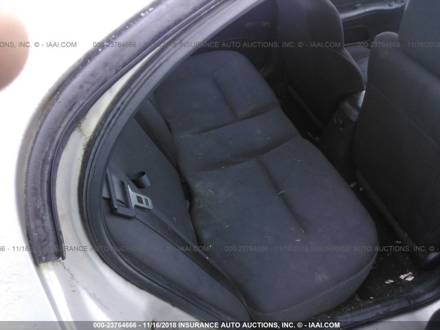 1B3ES56C35D236769 - 2005 DODGE NEON SXT SILVER photo 8