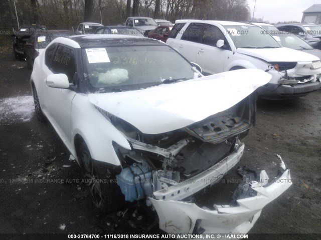 JTKJF5C72E3087651 - 2014 TOYOTA SCION TC თეთრი ფოტო 1