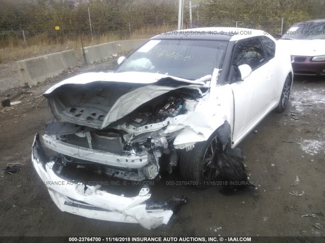 JTKJF5C72E3087651 - 2014 TOYOTA SCION TC თეთრი ფოტო 2