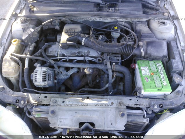 1G1JC524627301612 - 2002 CHEVROLET CAVALIER CNG MAROON photo 10