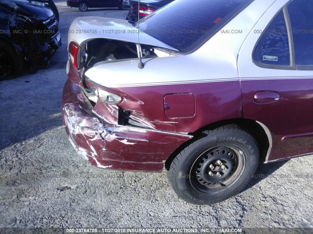 1G1JC524627301612 - 2002 CHEVROLET CAVALIER CNG MAROON photo 6