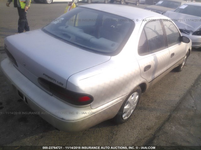 1Y1SK5264VZ437774 - 1997 GEO PRIZM LSI BEIGE photo 4