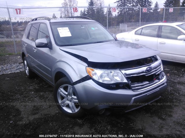 JF2SH64669H775552 - 2009 SUBARU FORESTER 2.5X LIMITED SILVER photo 1