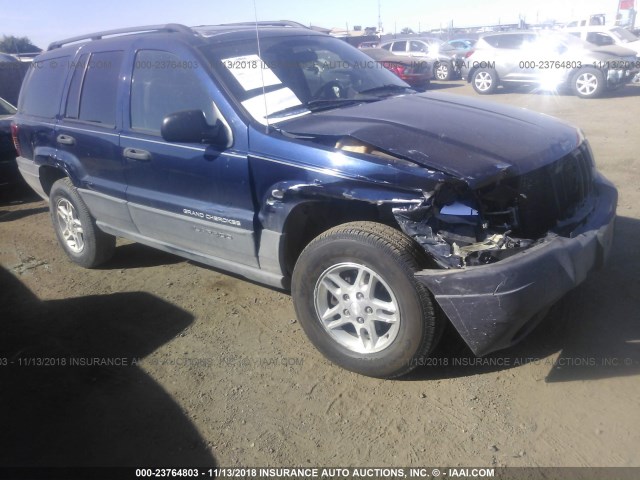 1J4GW48S34C363630 - 2004 JEEP GRAND CHEROKEE LAREDO/COLUMBIA/FREEDOM 蓝色 照片 1
