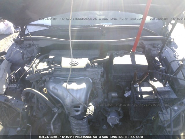 4T1BF1FK1EU419606 - 2014 TOYOTA CAMRY L/SE/LE/XLE 灰色 照片 10