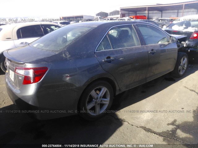 4T1BF1FK1EU419606 - 2014 TOYOTA CAMRY L/SE/LE/XLE 灰色 照片 4