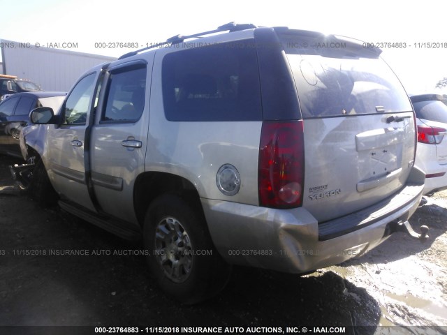 1GKFC13J27R137317 - 2007 GMC YUKON TAN photo 3