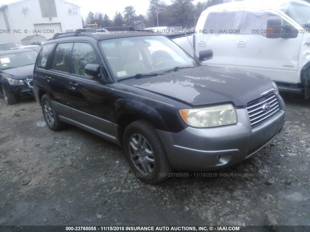 JF1SG67697H725826 - 2007 SUBARU FORESTER 2.5X LL BEAN BLACK photo 1