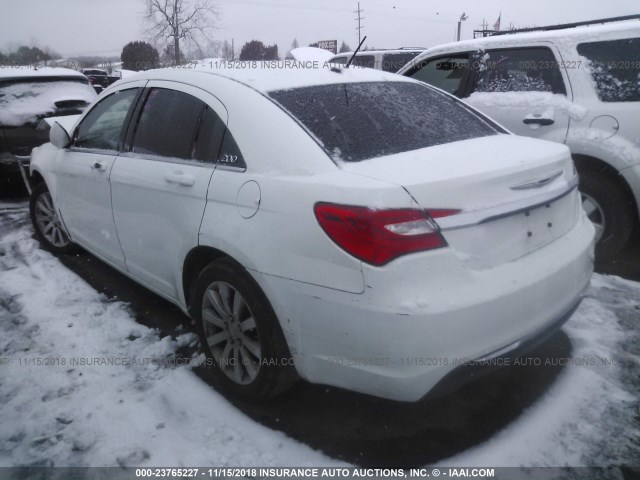 1C3CCBBB3EN151508 - 2014 CHRYSLER 200 TOURING WHITE photo 3