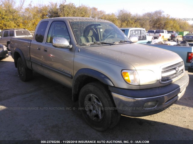 5TBBT44142S225315 - 2002 TOYOTA TUNDRA ACCESS CAB/ACCESS CAB SR5 Pewter photo 1