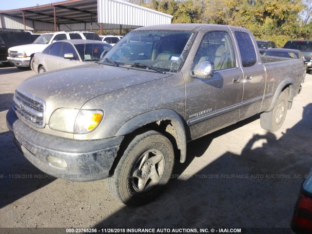 5TBBT44142S225315 - 2002 TOYOTA TUNDRA ACCESS CAB/ACCESS CAB SR5 Pewter photo 2