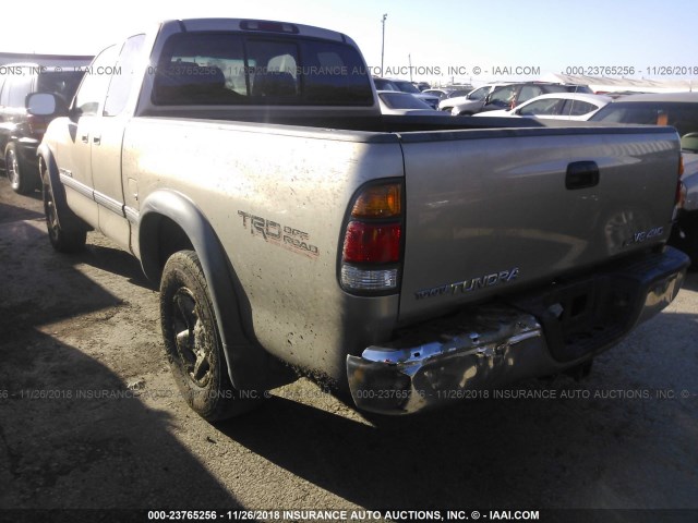 5TBBT44142S225315 - 2002 TOYOTA TUNDRA ACCESS CAB/ACCESS CAB SR5 Pewter photo 3