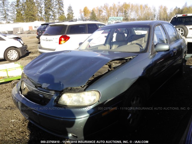1G1NE52J1XY146101 - 1999 CHEVROLET MALIBU LS მწვანე ფოტო 2