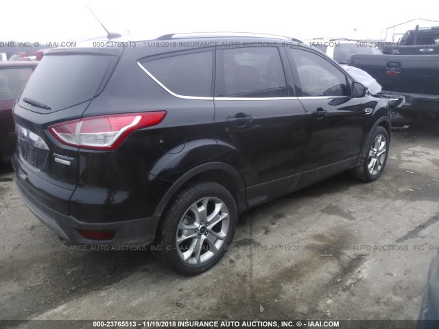 1FMCU0J95GUC88207 - 2016 FORD ESCAPE TITANIUM BLACK photo 4