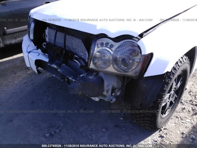 1J4GR48K45C597185 - 2005 JEEP GRAND CHEROKEE LAREDO/COLUMBIA/FREEDOM 白色 照片 6