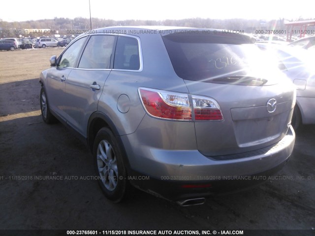 JM3TB3BA7B0328511 - 2011 MAZDA CX-9 GRAY photo 3