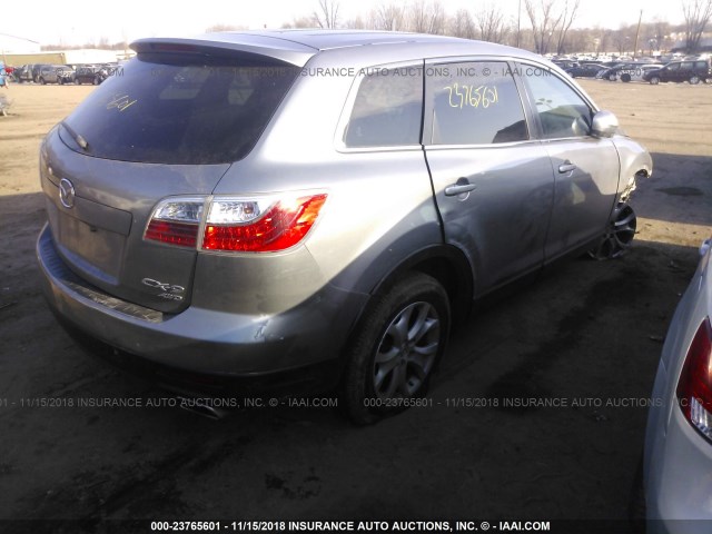 JM3TB3BA7B0328511 - 2011 MAZDA CX-9 GRAY photo 4