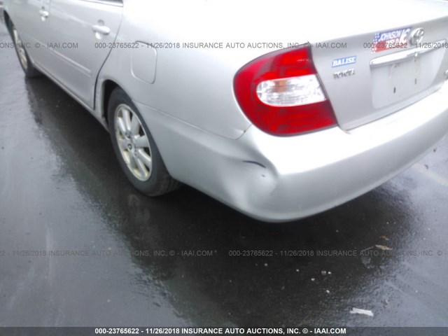 4T1BF30K13U562427 - 2003 TOYOTA CAMRY LE/XLE/SE Champagne photo 6