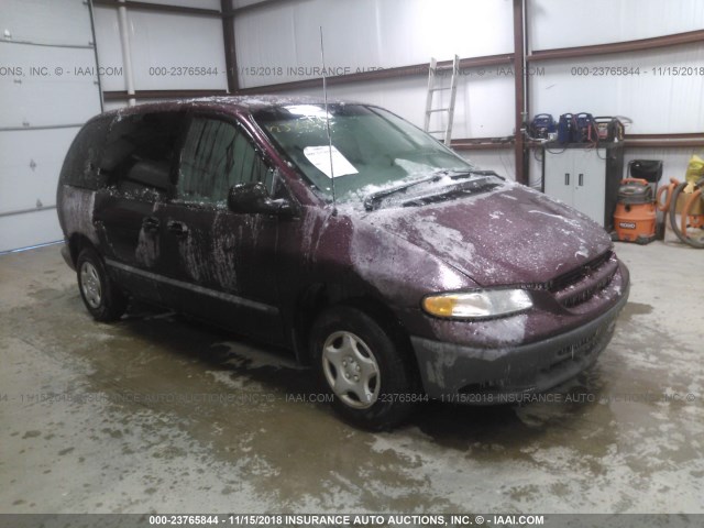 2B4GP2537YR769943 - 2000 DODGE CARAVAN PURPLE photo 1