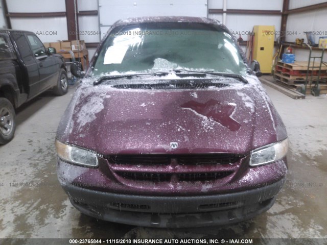 2B4GP2537YR769943 - 2000 DODGE CARAVAN PURPLE photo 6