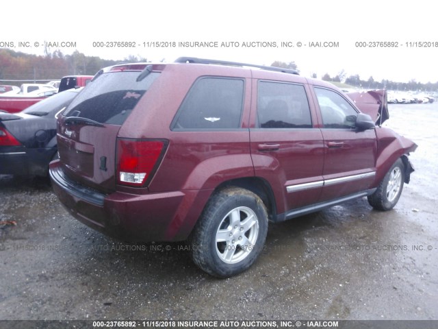 1J8GR48K17C521392 - 2007 JEEP GRAND CHEROKEE LAREDO/COLUMBIA/FREEDOM 棕色 照片 4