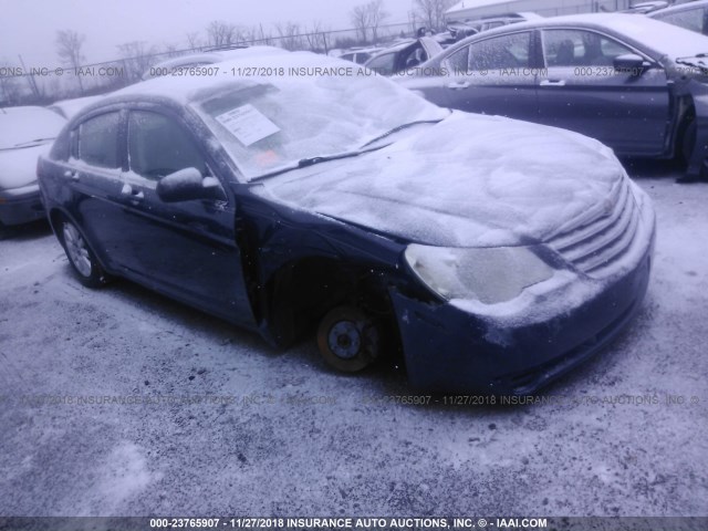 1C3LC46K08N195802 - 2008 CHRYSLER SEBRING LX BLUE photo 1