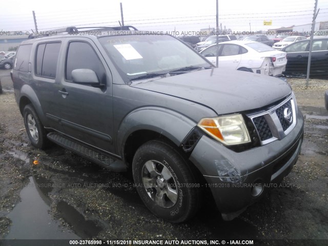 5N1AR18U47C615825 - 2007 NISSAN PATHFINDER LE/SE/XE Boz foto 1