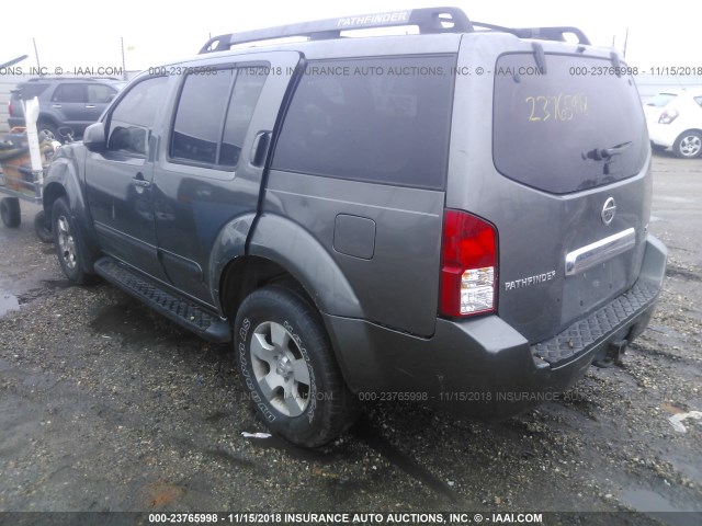 5N1AR18U47C615825 - 2007 NISSAN PATHFINDER LE/SE/XE Boz foto 3