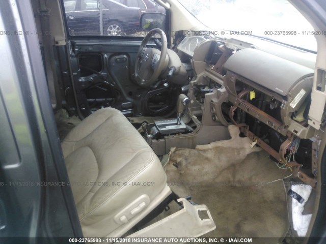 5N1AR18U47C615825 - 2007 NISSAN PATHFINDER LE/SE/XE Boz foto 5