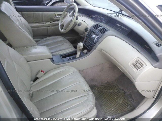 4T1BF28B81U124628 - 2001 TOYOTA AVALON XL/XLS GOLD photo 5