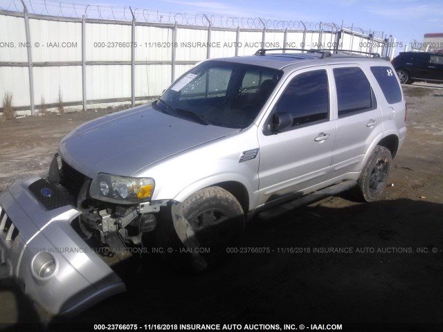 1FMYU041X5KA47280 - 2005 FORD ESCAPE LIMITED SILVER photo 2