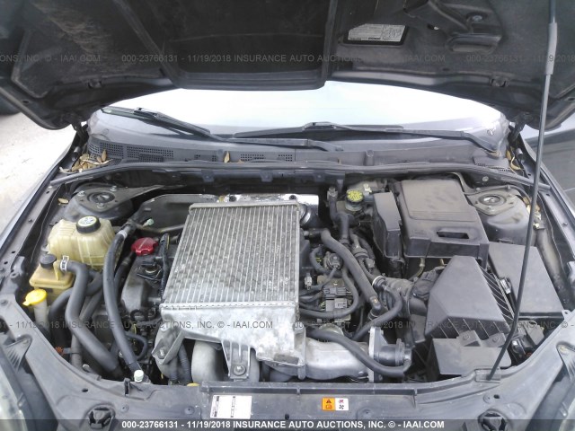 JM1BK34MX71693892 - 2007 MAZDA SPEED 3 BLACK photo 10