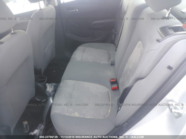 1G1JA5SG8D4134464 - 2013 CHEVROLET SONIC LS 银色 照片 8