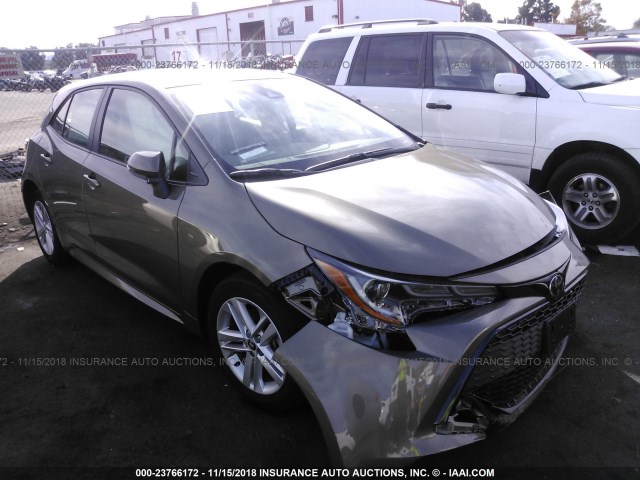 JTNK4RBE2K3006664 - 2019 TOYOTA COROLLA SE/XSE Pewter photo 1