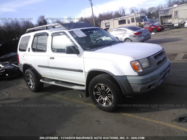 5N1ED28Y01C518976 - 2001 NISSAN XTERRA XE/SE WHITE photo 1