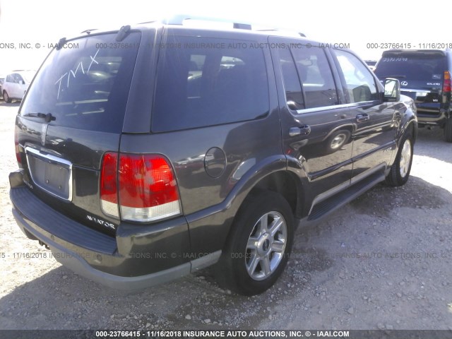 5LMEU68H65ZJ27631 - 2005 LINCOLN AVIATOR 黑色 照片 4