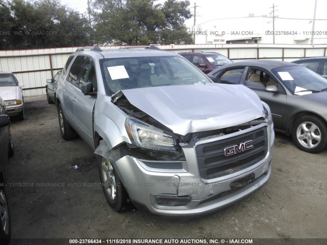 1GKKRNEDXEJ157127 - 2014 GMC ACADIA SLE SILVER photo 1