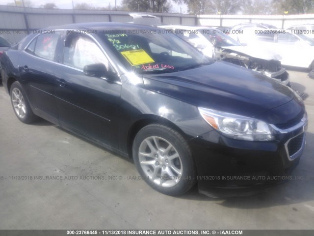 1G11C5SL1FF281689 - 2015 CHEVROLET MALIBU 1LT BLACK photo 1